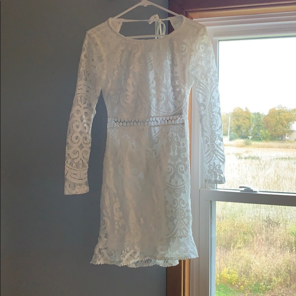 White dress
